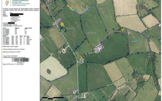 FARM TO LEASE c.82.5 Acres (c.33.40 ha) Greenvale Farm, Lisnagalliagh, Lisnalong Co. Monaghan H18YW62