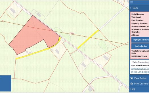 LAND TO LEASE c.9.58Acres (c.3.88ha) Corrinenty, Shantonagh, Castleblayney, Co.Monaghan